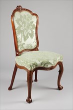 Mahogany rococo chair, chair seating furniture furniture interior design wood mahogany velvet, Seat and backrest covered