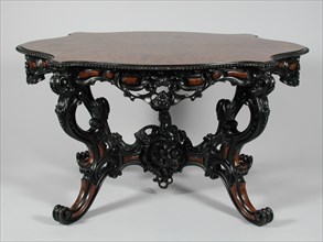 Fa. Johann Diedrich Schmidt & Co. en Cord Heinrich Schmidt, Neo-rococo table, coffee table? table furniture interior design wood
