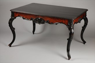 Fa. Johann Diedrich Schmidt & Co. en Cord Heinrich Schmidt, Neo-rococo dining table, dining table table furniture interior