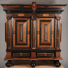 Dutch baroque pillowcase, cabinet cabinet furniture furniture interior design oak wood rosewood ebony wood, Cushion cabinet oak