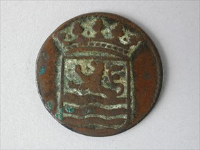 Germany, coin of the VOC, beaten in Zeeland, penny coin money swap bronze metal 3.62 grams minted German. bronze. Coin