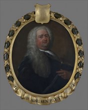 Dionys van Nijmegen, Portrait of Adriaen Paets III (1697-1765), governor between 1734 and 1765, portrait painting visual