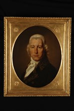 Taco Scheltema I, Portrait of Dirk (Diederik) van Hogendorp (1761-1822), portrait painting visual material linen oil paint