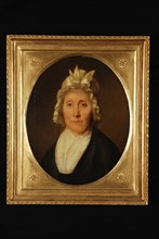 Taco Scheltema I, Portrait of Magdalena Adriana van Haren, Princess Von Hohenlohe Langenburg (1748-1822), portrait painting