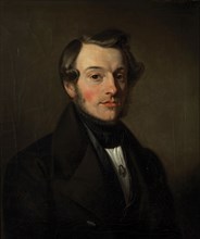 Nicolaus Montauban van Swijndregt, Portrait of Isaac Pierre Montauban van Swijndregt, portrait painting visual material linen