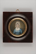 Gijsbertus Johannus van den Berg, Portrait miniature by Mada van Zuylen from Nyvelt, portrait miniature painting visual