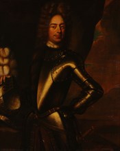 Philippus Vilaen, Portrait of Charles Bernaige as Captain infantry, portrait painting canvas linen oil paint, Portrait