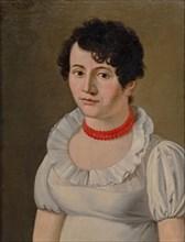 Portrait of Susanna Jeanne Schmidt-Durège (? -1854), portrait painting material linen oil painting, Standing rectangular
