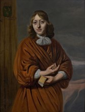 Adriaen Cornelisz. Beeldemaker, Portrait of Huybert van Rijckevorsel (1650-1718), portrait painting material linen oil painting