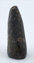 Lead object, hollow point, artifact foundations lead metal, cast Three lead points (-C): hollow and tapered archaeology