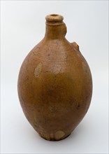 Stoneware jug with on shoulder stamp 2, sausage ear, jug holder kitchen utensils earthenware ceramic stoneware icing salt glaze
