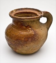 Pottery chamber pot, belly model on stand with high soul, pot holder sanitary soil find ceramic earthenware glaze lead glaze