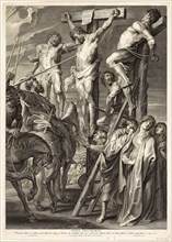 The Crucifixion (Coup de Lance), 1631, Boëtius Adamsz. Bolswert (Dutch, active in Flanders,