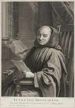 Portrait of Father Arnoul de Loo, n.d., Pierre-Imbert Drevet (French, 1697-1739), after