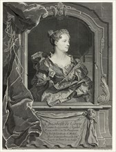 Portrait of Elizabeth de Gouy, 1743, Johann Georg Wille (German, 1715-1808), after Hyacinthe Rigaud