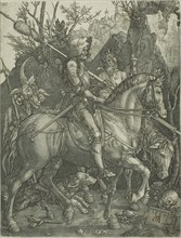 Knight, Death, and Devil, 1564, Jan Wierix (Flemish, 1549-c. 1620), after Albrecht Dürer (German,