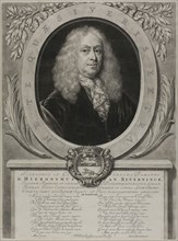 Portrait of D. Hieronymous van Beverningk, n.d., Abraham Blooteling (Dutch, 1640-1690), after