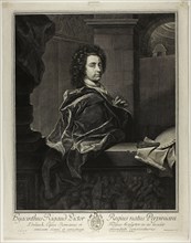 Hyacinthe Rigaud, 1698, Gérard Edelinck (French, born Flanders, 1640-1707), after Hyacinthe Rigaud