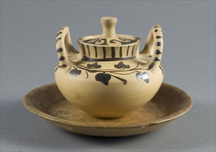 Miniature Pyxis (Container for Personal Objects), about 300/270 BC, Greek, probably Campania,