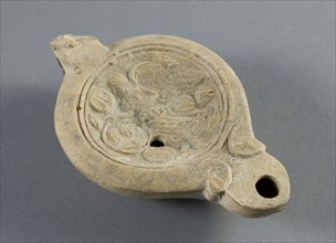 Lamp, 1st/2nd century AD, Roman, Italy, terracotta, 12.5 × 8 × 4 cm (4 7/8 × 3 × 1 1/2 in.)