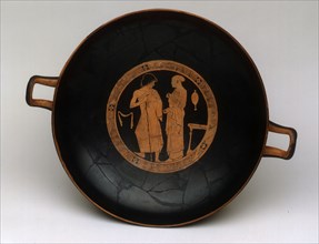 Kylix (Drinking Cup), about 460 BC, Attributed to the Penthesilea Painter, Greek, Athens, Ancient