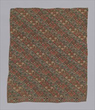 Panel (From Woman’s Trousers), 19th century, Iran, Iran, 67.4 × 55.2 cm (26 1/2 × 21 3/4 in.)