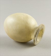 Vessel, Old Kingdom, Dynasty 5–8 (about 2494–2160 BC), Egyptian, Egypt, Calcite, H. 10.8 cm (4 1/4