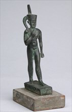 Statuette of the God Harpocrates, Late Period–Ptolemaic Period (664–30 BC), Egyptian, Egypt,