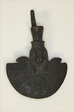 Amulet of an Aegis with the Head of the Goddess, Third Intermediate Period–Late Period, Dynasty