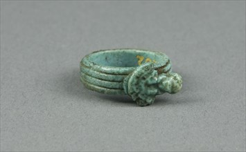 Ring: Aegis of Sekhmet/Bastet, New Kingdom–Third Intermediate Period, Dynasty 15–25 (about 1550–664