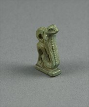 Amulet of a Cobra, Third Intermediate Period, Dynasty 21–25 (1070–656 BC), Egyptian, Egypt,