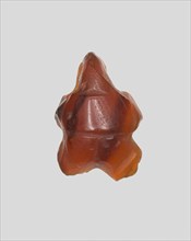 Amulet of a Human Face, Old Kingdom–First Intermediate Period, Dynasty 4–10 (about 2613–2055 BC),