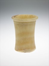 Vessel, Archaic Period/Old Kingdom, Dynasty 1–3 (3050–2630 BC), Egyptian, Egypt, Alabaster, 18.6 ×