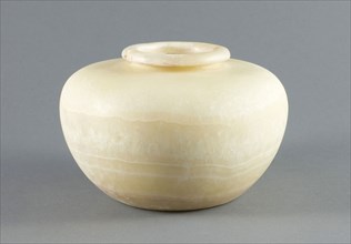 Jar, Early Dynastic Period–Old Kingdom, Dynasty 1–8 (about 3000–2160 BC), Egyptian, Egypt, Calcite,