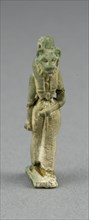 Amulet of the Goddess Bastet, Third Intermediate Period, Dynasty 21–25 (1070–656 BC), Egyptian,
