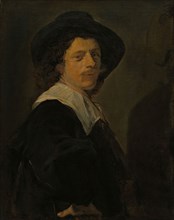 Portrait of an Artist, 1644, Follower of Frans Hals, Dutch, 1582/83-1666, Holland, Oil on canvas,
