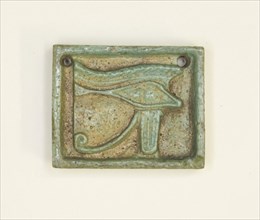 Eye of the God Horus (Wedjat) Amulet, Late Period, Dynasty 26–30 (664–343 BC), Egyptian, Egypt,