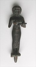Statuette of a Priestess with Offering Table and Situla, Third Intermediate Period, Dynasties 22–25