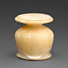 Kohl Jar with Lid, Middle Kingdom, Dynasty 12 (about 1985–1773 BC), Egyptian, Egypt, Egyptian
