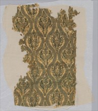 Fragment, Ayyubid Dynasty (1171–1250), 1200/50, Egypt or Syria, Egypt, Silk, lampas technique, 42