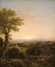 New England Scenery, 1839, Thomas Cole, American, born England, 1801–1848, United States, Oil on