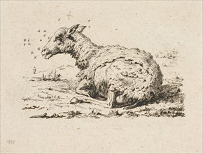 The Sheep and the Flies, 1849, Charles Meryon (French, 1821-1868), after Karel Dujardin (Dutch, c