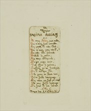 Verses Dedicated to Eugène Bléry, No. 1, 1854, Charles Meryon, French, 1821-1868, France, Etching
