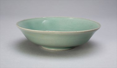 Dish, Goryeo dynasty (918–1392), 12th century, Korea, Korea, Celadon-glazed stoneware, H. 4.3 cm (1