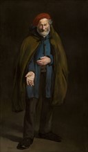 Beggar with a Duffle Coat (Philosopher), 1865/67, Édouard Manet, French, 1832-1883, France, Oil on