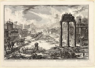 View of the Campo Vaccino, from Views of Rome, 1772, Giovanni Battista Piranesi, Italian,