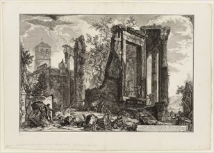 Another view of the Temple of the Sibyl at Tivoli, from Views of Rome, 1761, published 1800–07,