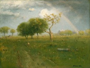 After a Summer Shower, 1894, George Inness, American, 1825–1894, United States, Oil on canvas, 81.9