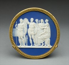 Plaque with Priam and Achilles, c. 1790, Wedgwood Manufactory, England, founded 1759, Burslem,