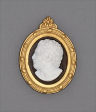 Cameo with Head of a Man, Late 18th century, Wedgwood Manufactory, England, founded 1759, Burslem,